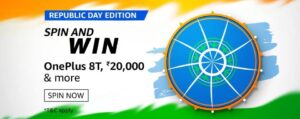 Amazon Spin and Win Republic Day Edition Quiz Answer
