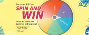 Amazon Spin and Win Summer Edition Quiz Answer