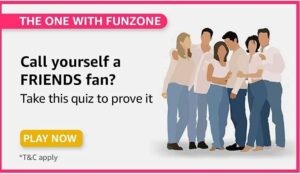 Amazon The Ultimate Friends Fan Quiz Answers
