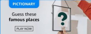 Amazon Pictionary Guess the Places Quiz Answers