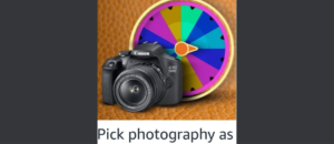 Amazon Spin and Win Photography Edition Quiz Answer
