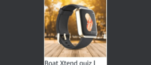 Amazon Boat Xtend Quiz Answers Win Rs. 10,000 Pay Balance (10 Winners)
