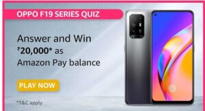Amazon OnePlus 9 Series 5G Quiz Answers Win Rs. 40,000 Pay Balance (5 Winners)