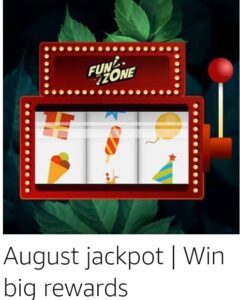 Amazon Funzone Jackpot August Edition Quiz Answers