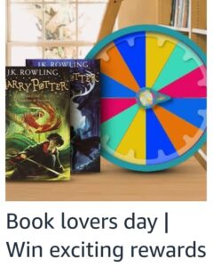 Amazon Spin and Win Book Lovers Day Edition Quiz Answer