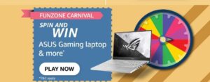Amazon Spin and Win Funzone August Carnival Quiz Answer