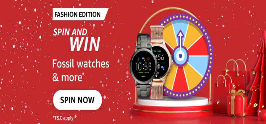 Amazon Spin and Win Fashion Edition Answers