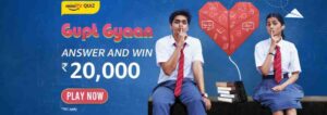 Amazon Mini TV Gupt Gyaan Quiz Answers Win Rs. 20,000 Pay Balance (5 Winners)
